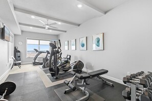 Condo, Multiple Beds (Tydemark 502) | Fitness facility - Tydemark 502 (New Smyrna Beach)