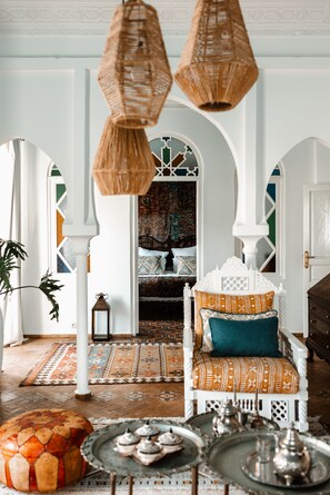 Suite de luxe, amb bany privat (Malabata Suite) | Lounge