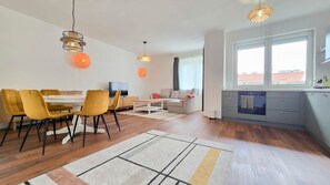Living room/Kitchen - IMCT - KORDA 2 Apartman (Budapest)