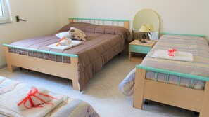3 bedrooms, free WiFi, bed sheets - Quadrilocale Angela N°6 - Salento Reservation (Torre Suda)