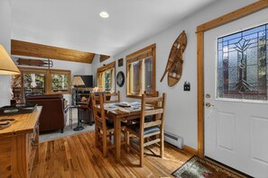 Interior - Secluded Riverfront Condo • Fireplace • Close to RMNP Entrance (Estes Park)