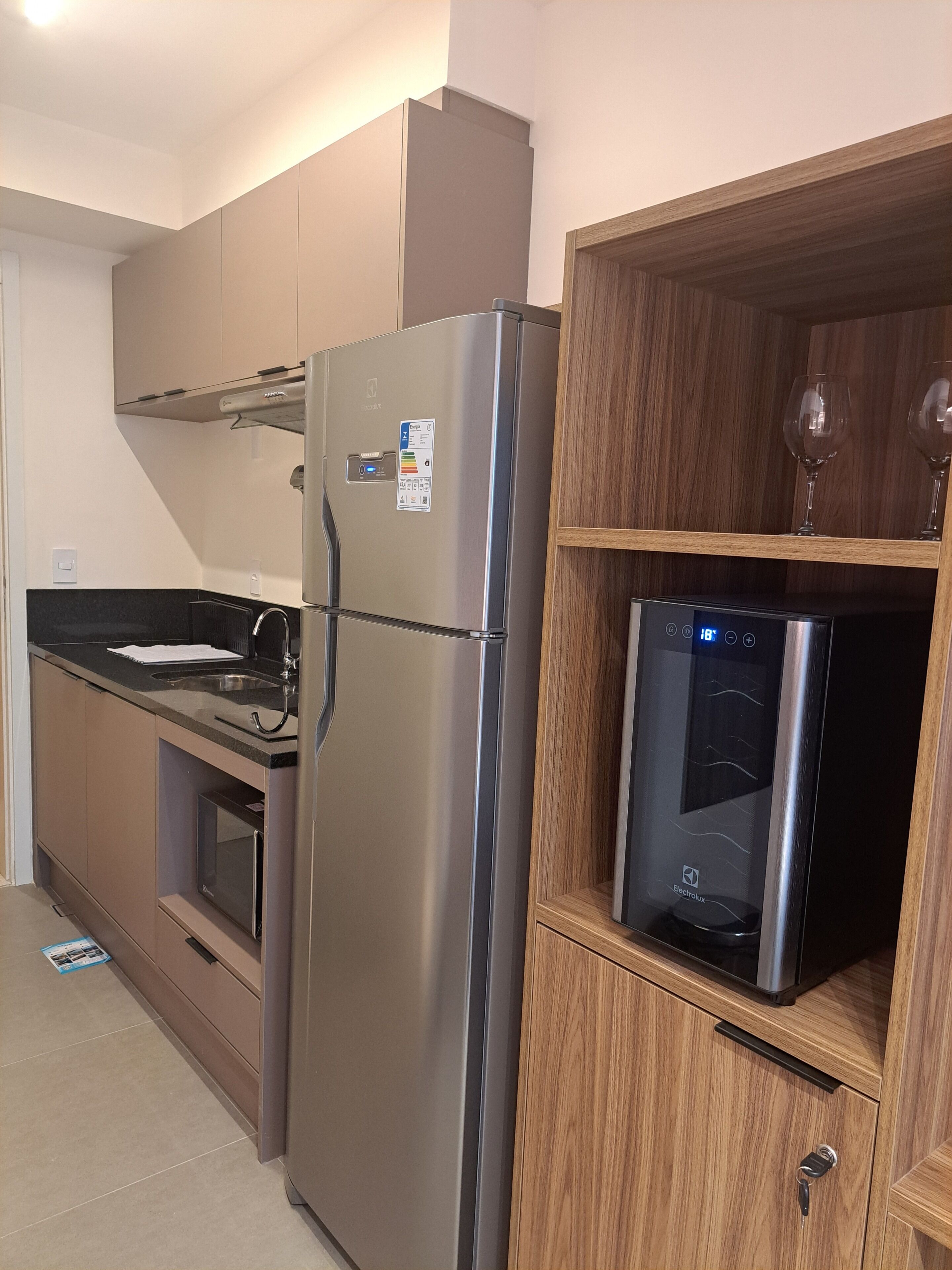 Comfort Studio, City View | Private kitchen
