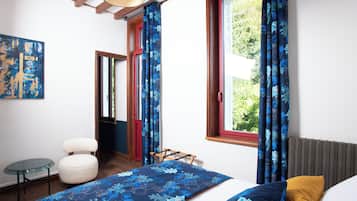 Deluxe-dobbeltværelse - udsigt til have