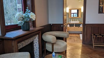 Chambre Double Deluxe, balcon, vue jardin | Spa