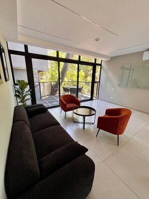 Living area - Brand new Nordic-modern style apartment in the heart of San Salvador (San Salvador)