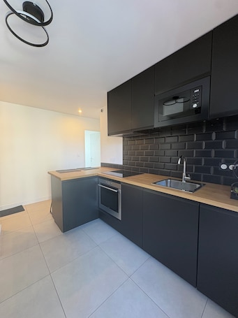 Private kitchen. Apartment 5 minutes from Lake Leman