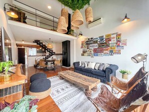 Living area - Luxury 2-BR / 2-BA Triplex in the heart of Palermo Soho,Buenos Aires (Buenos Aires)