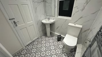 Towels, soap, toilet paper