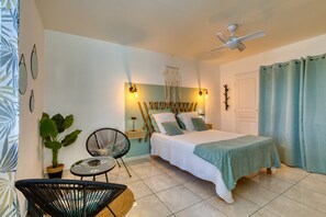 1 chambre, fer et planche à repasser, Wi-Fi, literie fournie