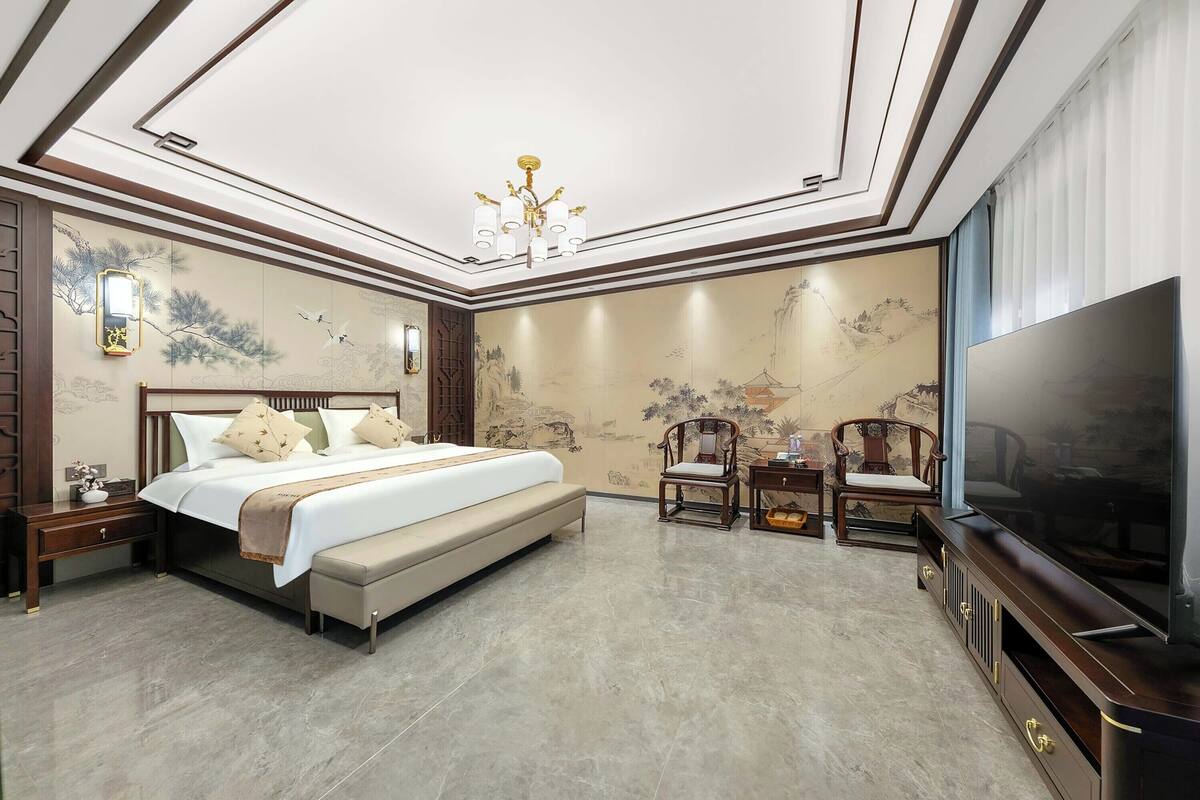 奢华双人房, 庭院景观