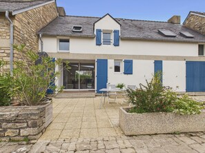 Exterior - Sea view for 6 with garden, 150m from the beach (Arzon)