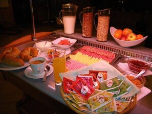 Repas de petit déjeuner