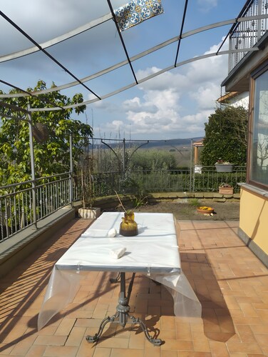 Villa 'Roverella Sutri' with Private Terrace, Wi-Fi, and Air Conditioning