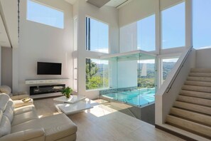 Ferienhaus, 4 Schlafzimmer, Raucher, Kamin | Wohnzimmer