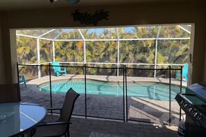 Udendørs pool, opvarmet pool