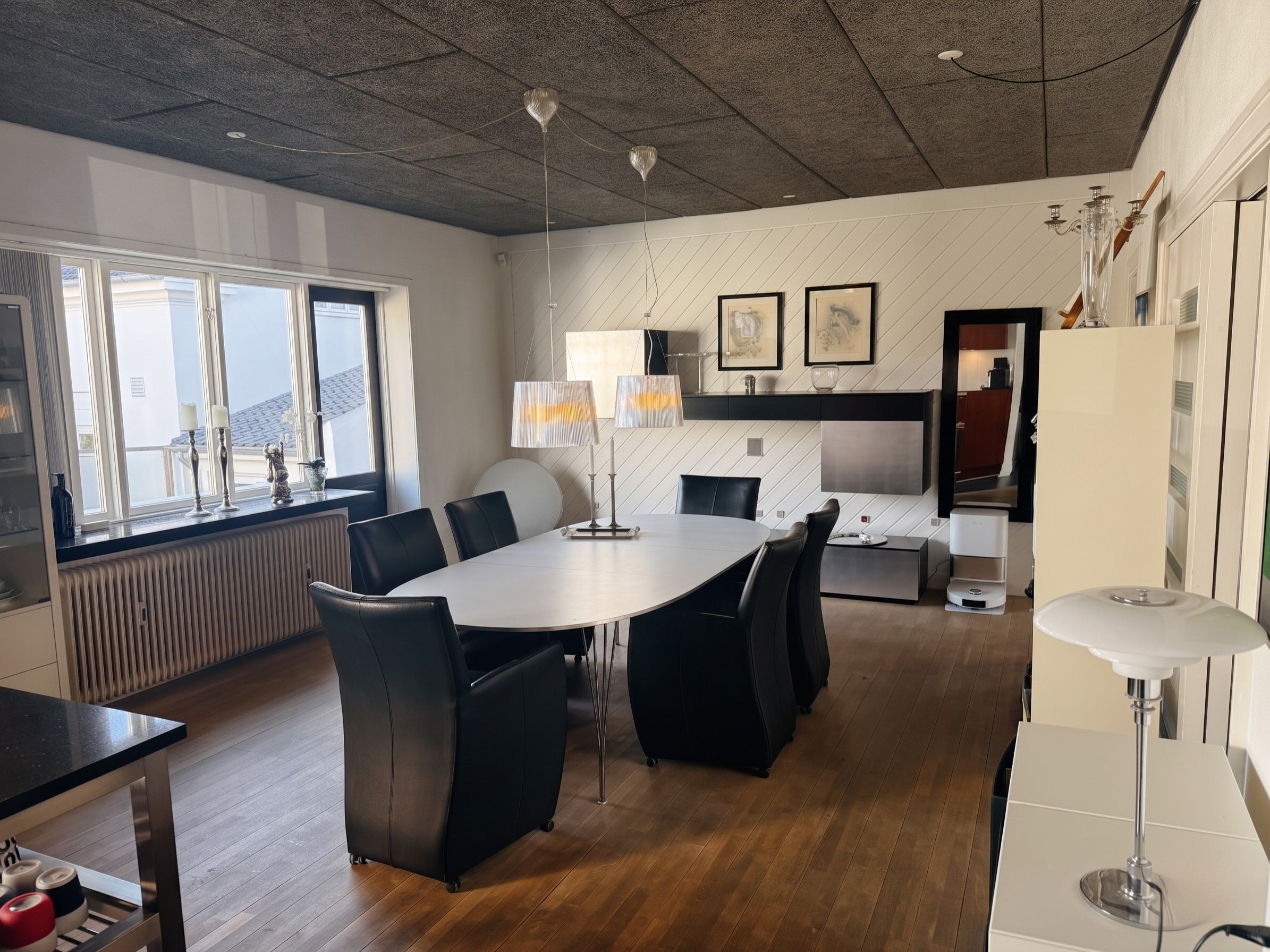 Apartamento, 1 quarto, para fumantes, terraço | Sala de jantar
