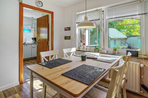 Maison de vacances « Ferienhaus Mecki » avec terrasse, jardin privés et Wi-Fi