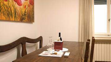 Comfort Apartment, City View | Living area | 80-inch flat-screen TV with digital channels