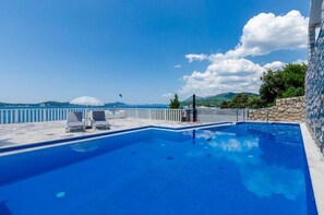 Pool - 2-bedrooms apartment with AC (Dubrovnik)