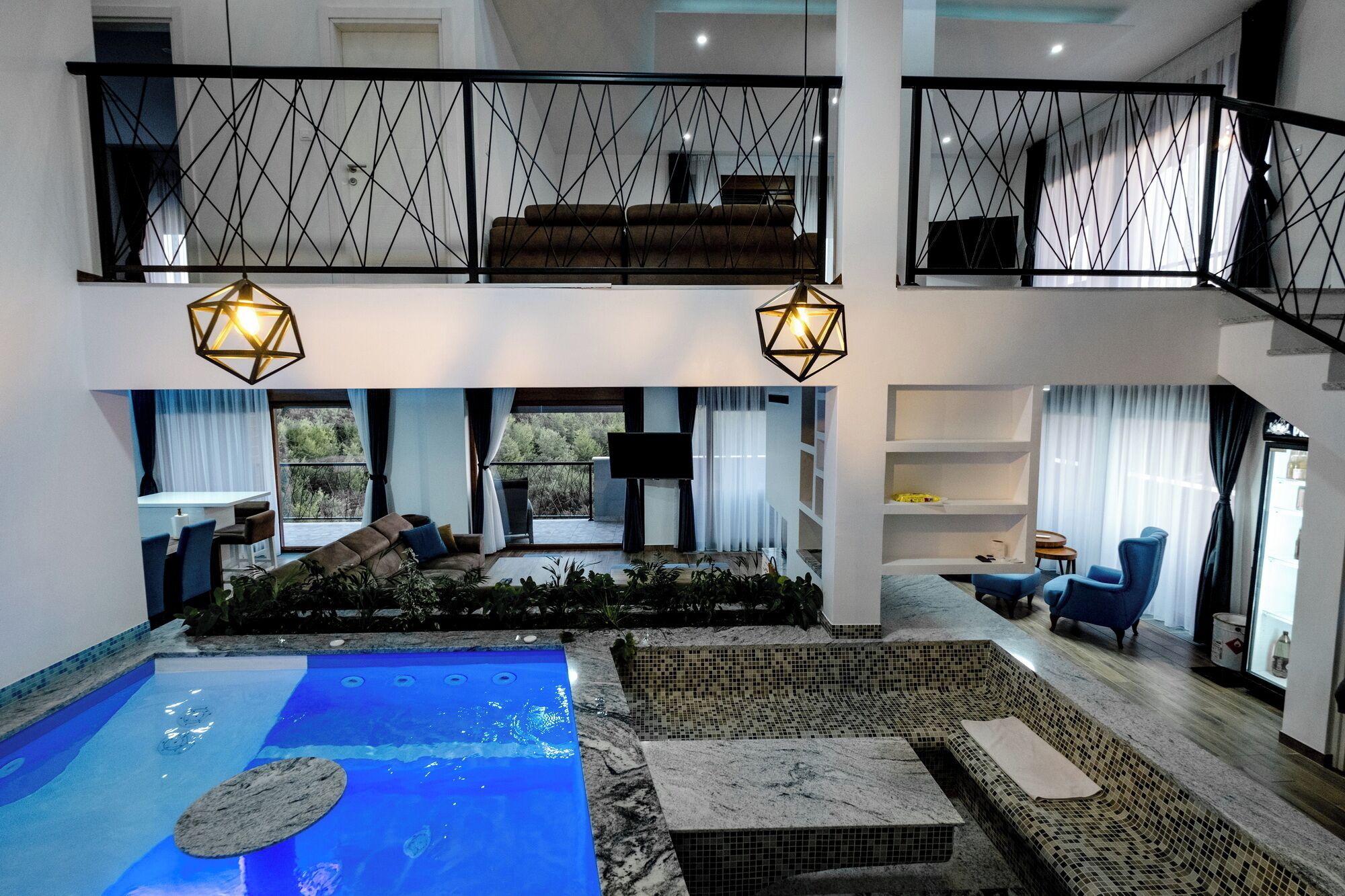 Apartamento Deluxe, piscina privada, vistas al complejo turístico | Piscina privada