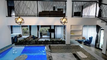 Apartamento Deluxe, piscina privada, vistas al complejo turístico | Piscina privada