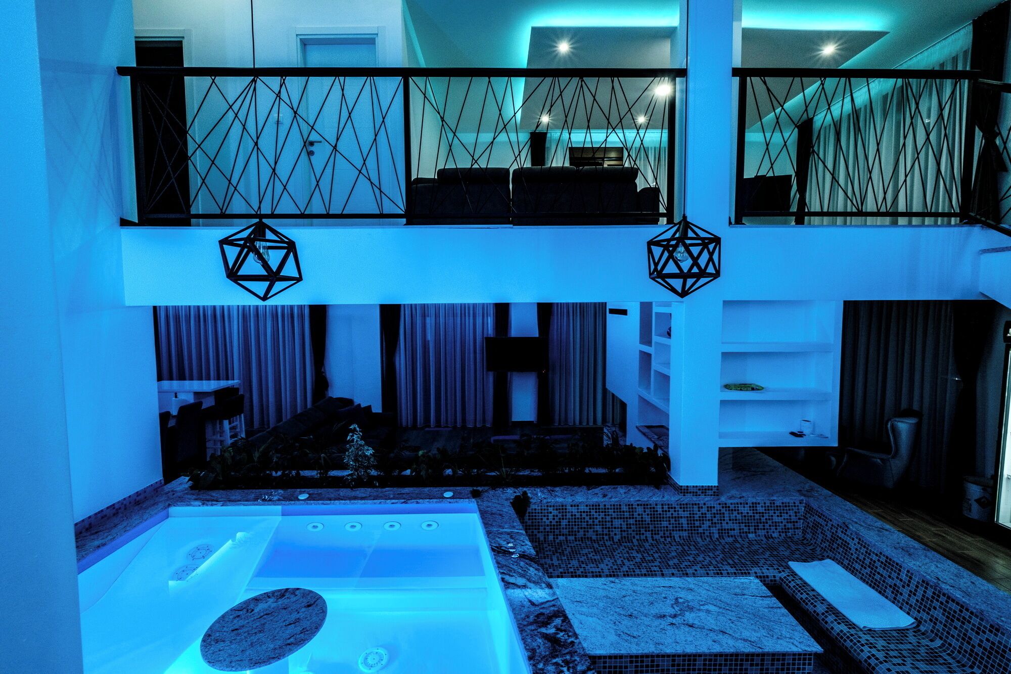 Departamento Deluxe, alberca privada, vista al resort | Alberca privada