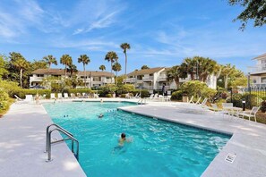 Pool - Lagoon-View Villa Steps from the Beach (Isle of Palms)