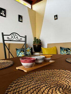 Dining - PRIVATE VILLA WITH GARDEN, CLOSE TO FLAMINGO BEACH (Playa Blanca)