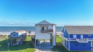 Exterior - Ocean View II: 3  BR, 2  BA House in Gilchrist, Sleeps 8 (Gilchrist)