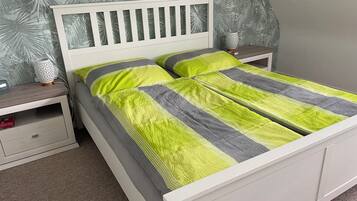 1 Schlafzimmer, kostenloses WLAN, Bettwäsche