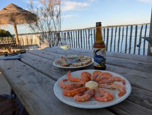 Opções para refeição ao ar livre