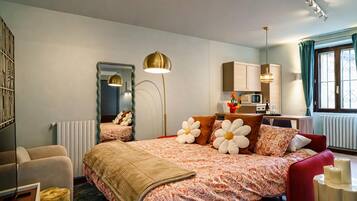 1 Schlafzimmer, Bügeleisen/Bügelbrett, kostenloses WLAN, Bettwäsche