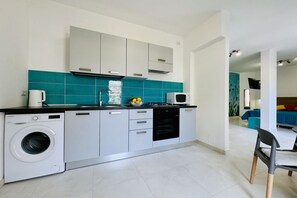 Fridge, microwave - Blu Jade House - Private Terrace (Piano di Sorrento)