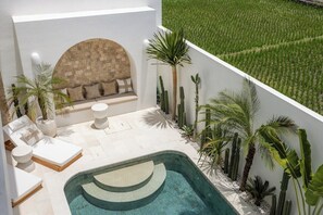 Outdoor pool - 3BR Villa with Private Pool near Fins Beach (Canggu)