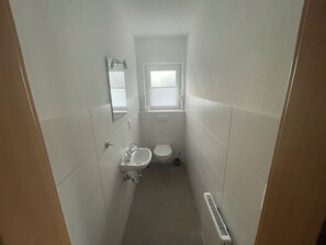 Een douche, een haardroger