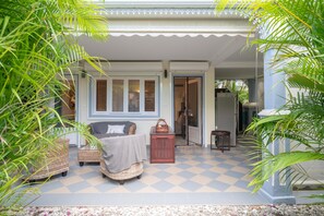 Terrace/patio - Le Petit Lolo - Studio à 5km de la plage (Saint-Francois)