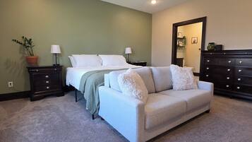 2 bedrooms, WiFi, bed sheets, wheelchair access