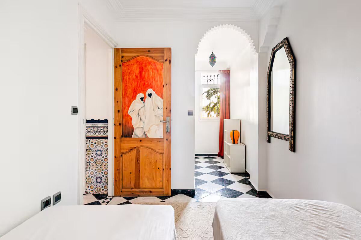 2 chambres, fer et planche à repasser, accès Internet, draps fournis