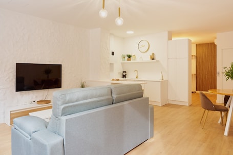TV. La Abi 2 Apartment – Historic Center of Salamanca, Up to 3 Guests