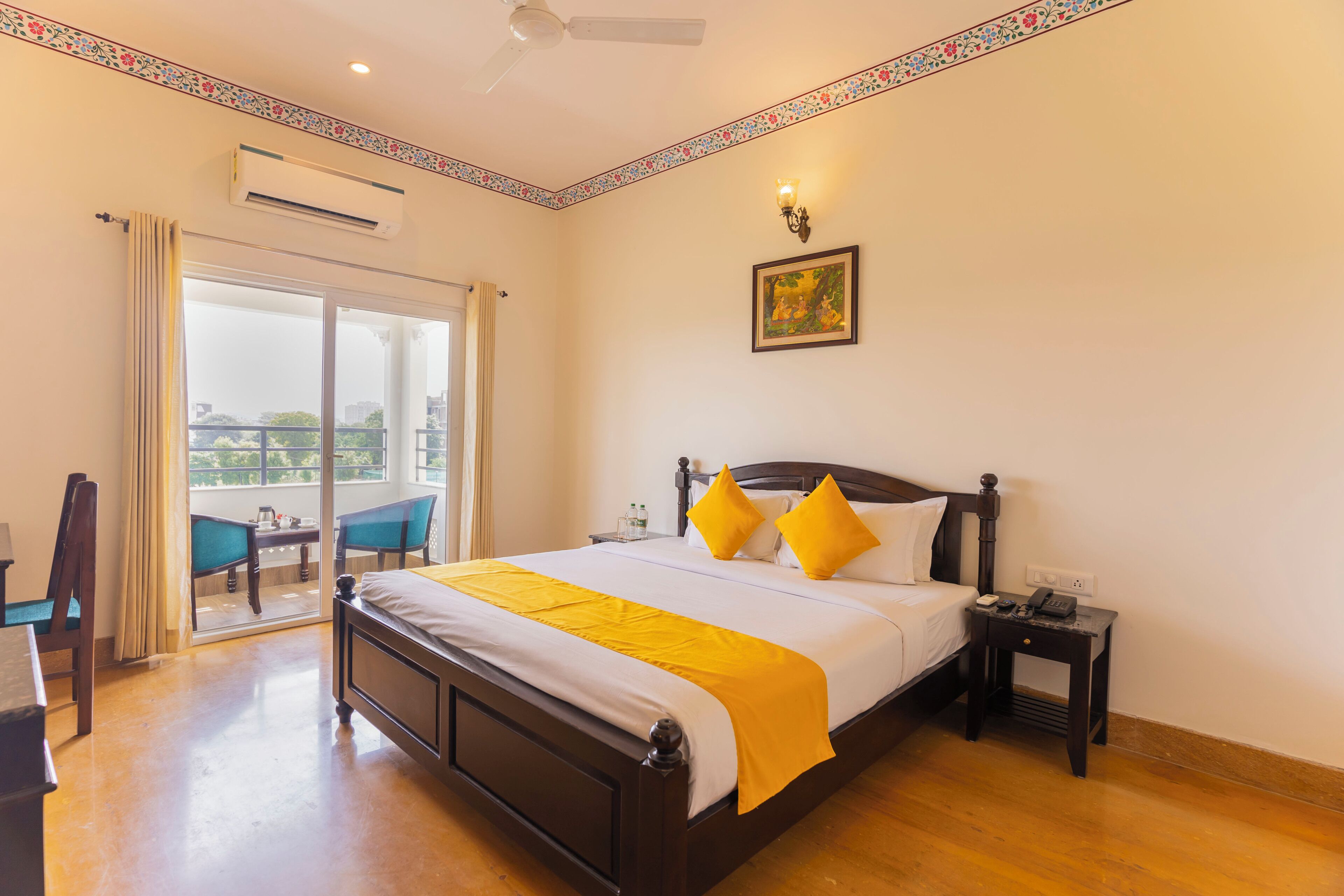 Superior Double or Twin Room, Balcony, Garden View