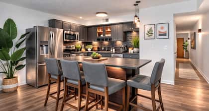 Modern Flats Retreat Free Parking & Gym