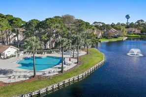 Pool - Lakefront Luxury • Golf Cart Included (Miramar Beach)