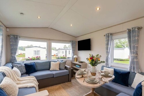 Seton Sands 3Beds Caravan with fast WiFi and Free Parking