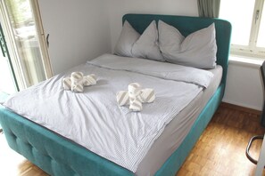 2 chambres, fer et planche Ă repasser, Wi-Fi, draps fournis