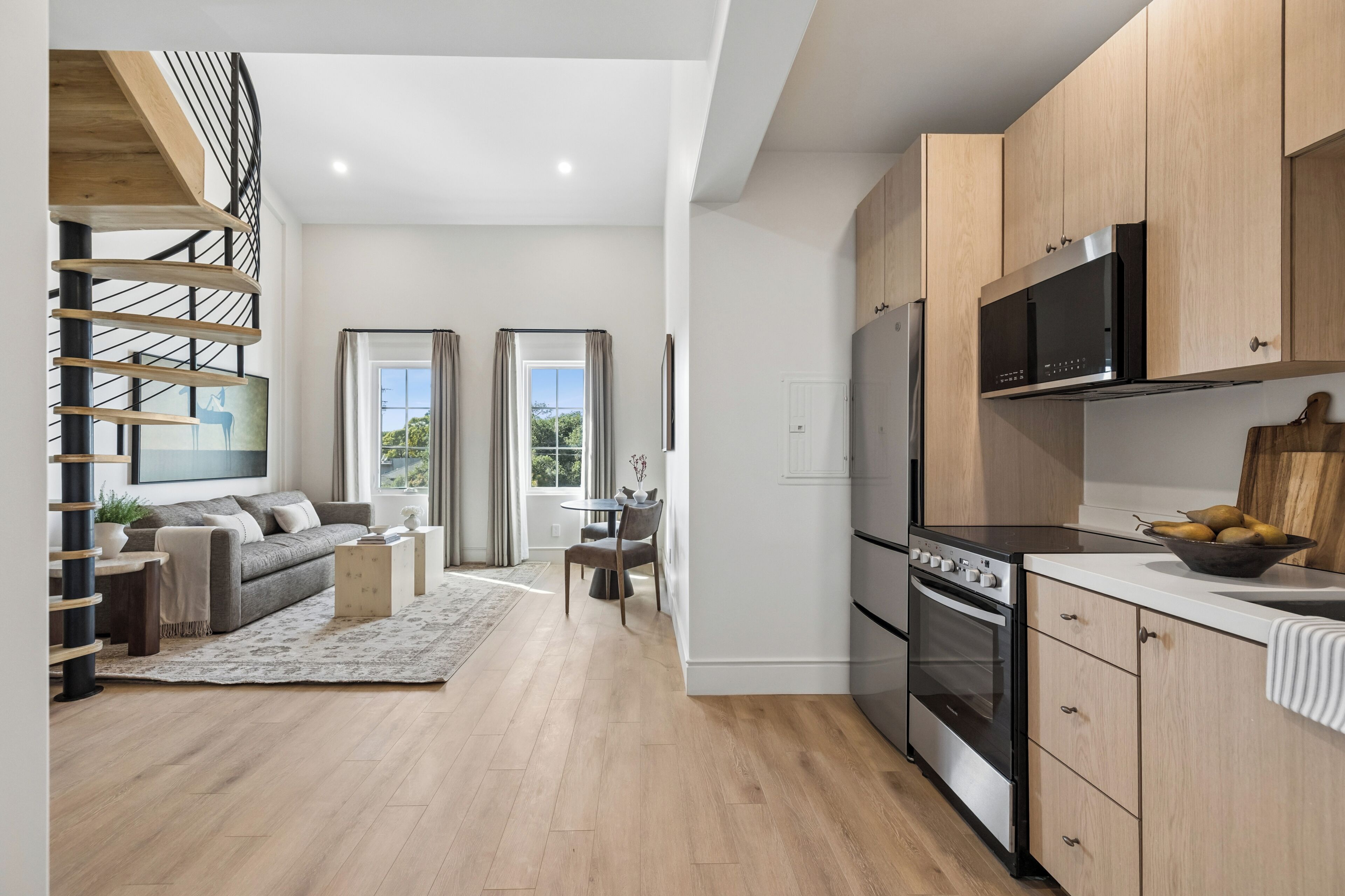 Superior Loft, 1 King Bed with Sofa bed | Private kitchen | Mini-fridge, microwave, coffee/tea maker, electric kettle