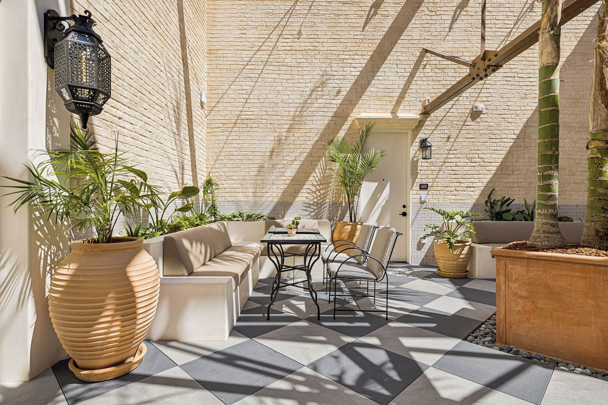 Terrasse sur le toit
