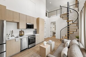 Superior Loft, 1 King Bed, Pets Allowed | Living area | Smart TV - Casa Iglesia (Santa Barbara)