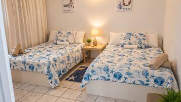 2 bedrooms, iron/ironing board, WiFi (free), bed sheets