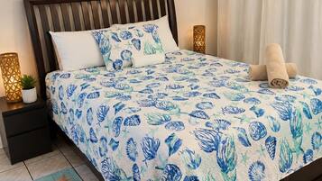 2 bedrooms, iron/ironing board, WiFi (free), bed sheets