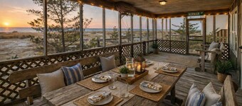 Beach Front. The Plum Pad. Sunset, Surf & 70s Soul